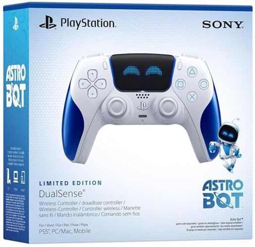 Sony Playstation Controller Wireless, DualSense, Astro Bot Joyful, Sony - PS5