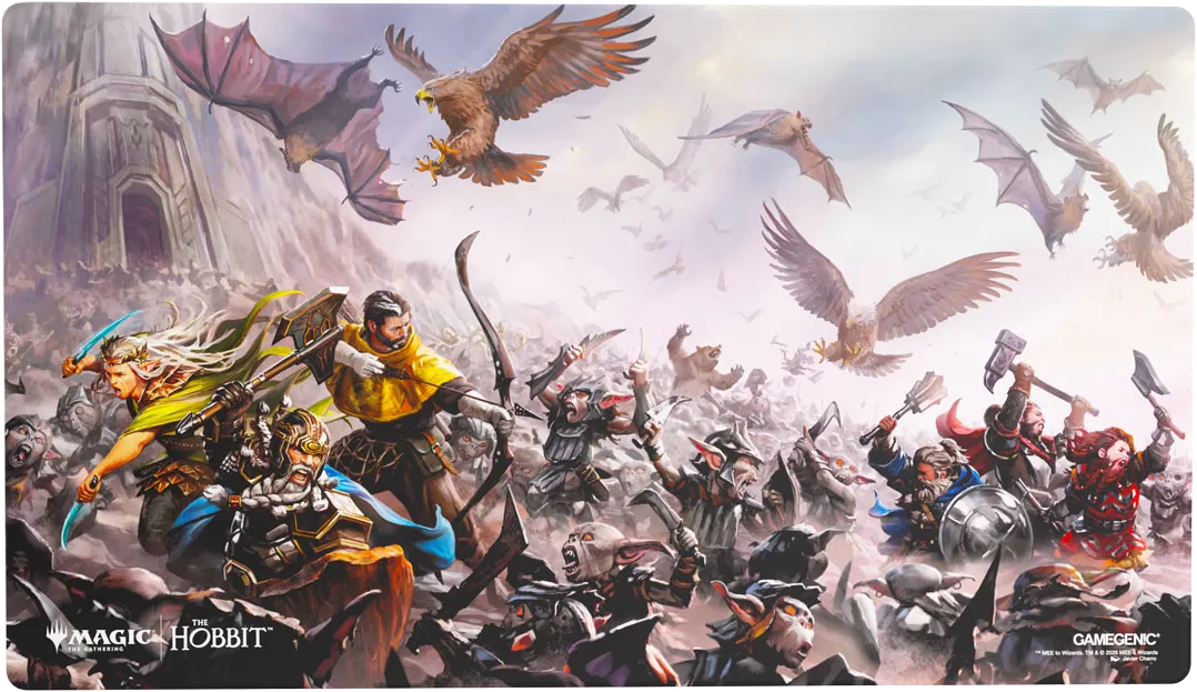 Gamegenic - Magic: The Gathering | The Hobbit Prime Playmat - Battle of Five Armies