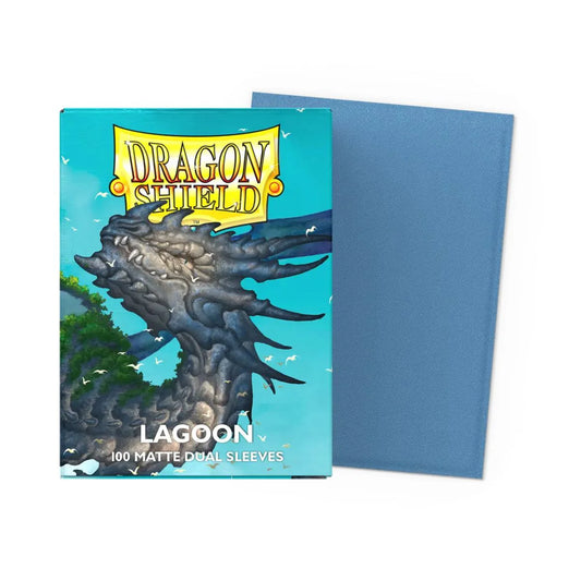 Dragon Shield Standard Size Dual Matte Sleeves Lagoon