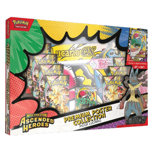 Erhabene Helden: Mega Lucario Premium Poster Collection