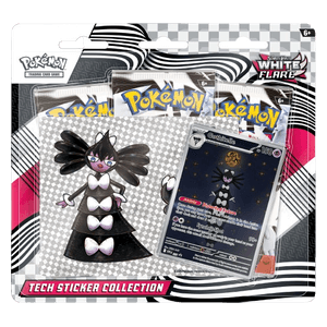 Pokemon - Weiße Flammen: Morbitesse Tech Sticker Collection