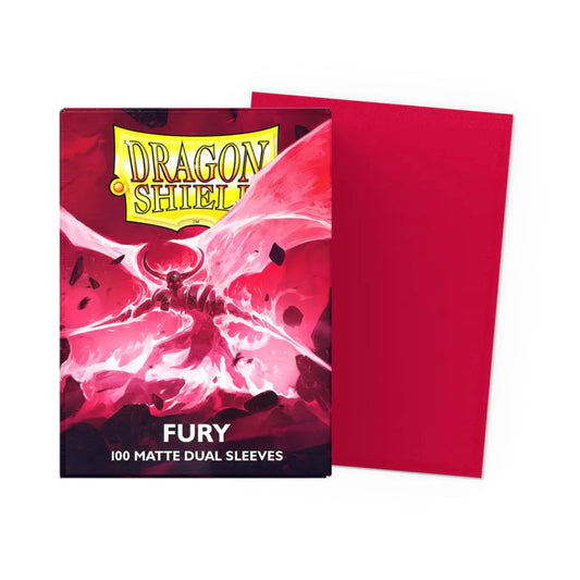 Dragon Shield Standard Size Dual Matte Sleeves Fury